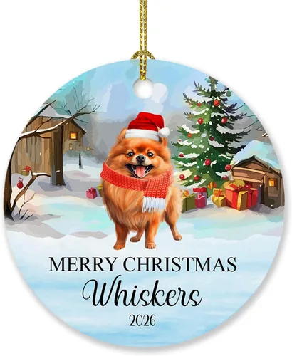 Vista 25 de Adorno personalizado de caniche negro, regalo para perro, mamá, perro, papá, adorno de Navidad único de perro caniche negro 2025, adorno de caniche