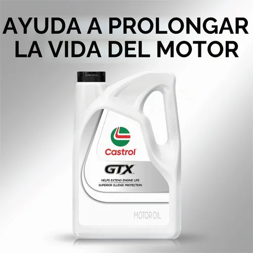 Vista 4 de Castrol GTX CK-4 15W-40 Aceite de motor diésel convencional 1 galón, paquete de 3
