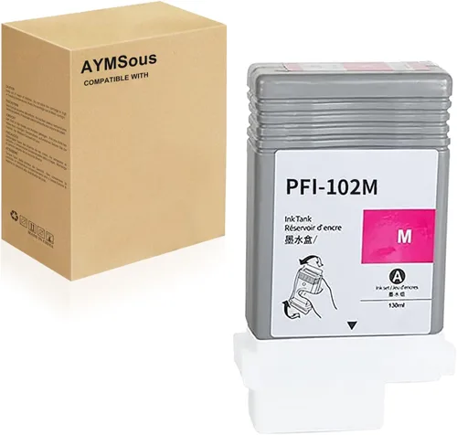 Vista 10 de PFI-102 Cartucho de tinta de repuesto para Canon PFI-102 PFI102 PFI-102MBK PFI-102BK PFI-102C PFI-102M PFI-102Y para Canon imagePROGRAF iPF500 510