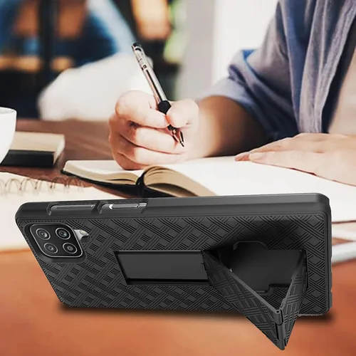 Vista 6 de Ailiber Funda para Samsung Galaxy A42 5G, funda protectora de pantalla