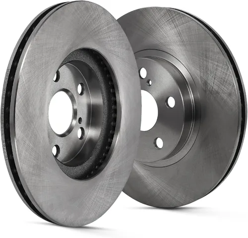 Vista 13 de SCITOO Rotores de freno traseros, 2 kits de frenos para Acura Integra 1990-2001, Honda Civic 1992-1995 1999-2000, para Civic del Sol 1993-1997, CRX