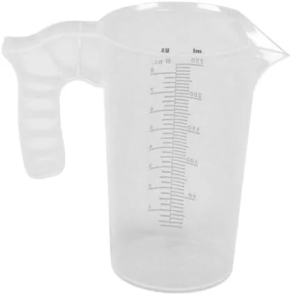 Vista 2 de Valley Industries Jarra medidora multiusos - 8oz., translúcida