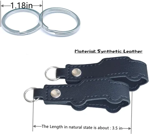 Vista 5 de 2 piezas de funda de llave inteligente de silicona para control remoto Acura RDX MDX Integra A-spec 2022 2023 2024 con 5 botones (negro)
