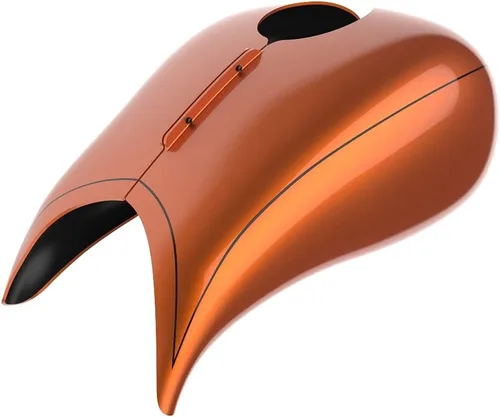 Vista 92 de Cubierta de tanque de combustible estirada para motocicleta Harley, cubiertas de tanque de 1 galón, protectores de combustible. Compatible