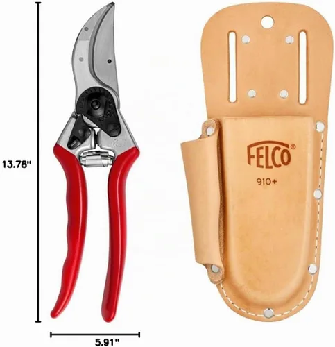 Vista 8 de Podadora manual clásica FELCO F-2 + funda FELCO F 910+
