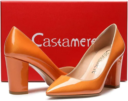 Vista 6 de Castamere Zapatos de tacón alto con punta puntiaguda para mujer, 3.1in