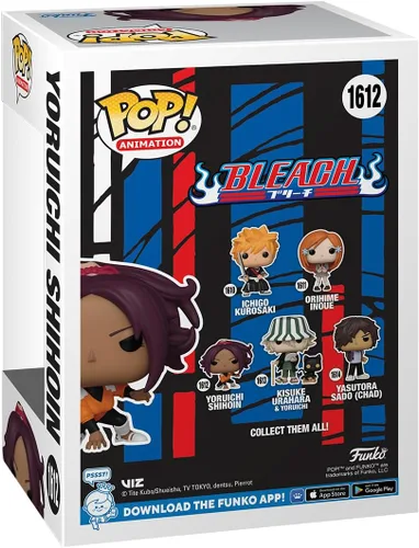Vista 3 de Funko Pop! Animation: Bleach - Yoruichi Shihoin - Bleach - Figura de vinilo coleccionable - Idea de regalo - Producto oficial - para niños y adultos