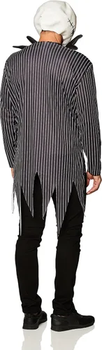 Vista 3 de Disfraz de Halloween para adultos de Jack Skellington Multi
