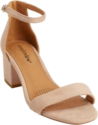 Vista 9 de Comfortview - Sandalias anchas para mujer Negro
