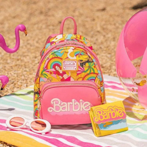 Vista 3 de Loungefly Barbie Fun in the Sun Flap Wallet