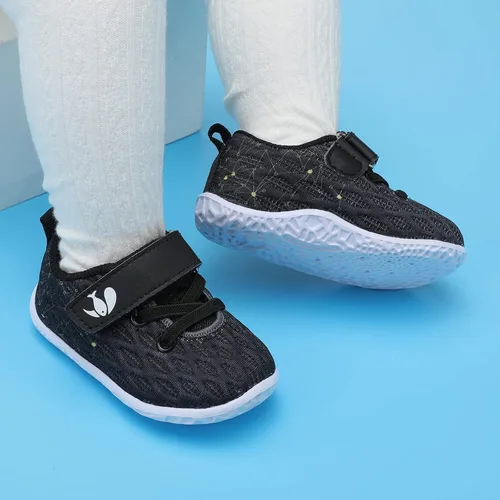 Vista 6 de FEETCITY Zapatillas de bebé para niños y niñas, zapatos para primeros pasos, zapatos de cuna para recién nacidos, zapatos sin cordones para niños