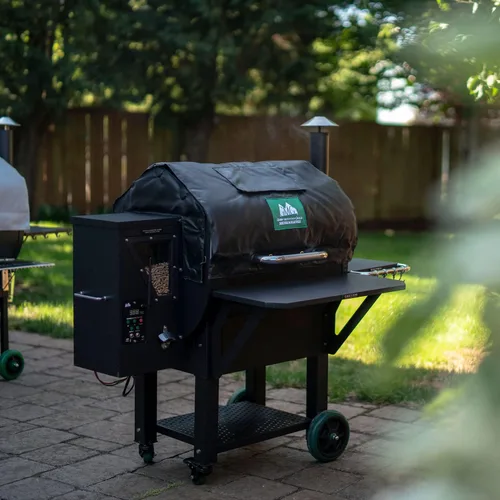 Vista 2 de Manta térmica Green Mountain Grills para la parrilla de pellets Daniel Boone, código 6003