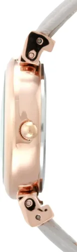 Vista 2 de Anne Klein Reloj con correa de cuero para mujer