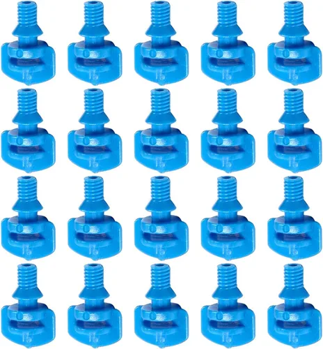 Vista 12 de MroMax 20 piezas de 180 grados micropulverizador automatizador boquilla de rociador hidropónico aeropónico ventilador jet para jardín en miniatura