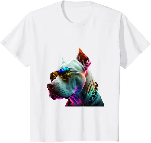 Vista 27 de Dogo Argentino Dogs Dogo Argentinos Camiseta, Negro