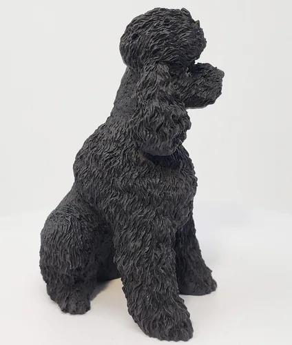 Vista 2 de Conversation Concepts Figura de caniche negro