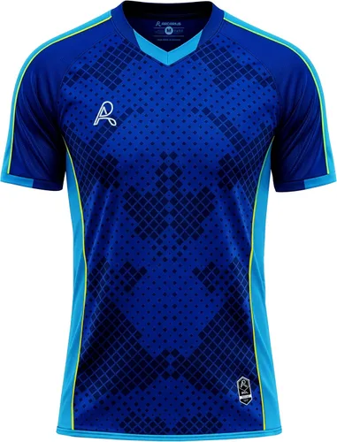Vista 16 de Arcarius Camiseta Pro de Fútbol para Hombre – Uniforme de Partido o Portero con Absorción de Humedad Azul claro