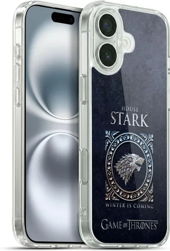 Vista 25 de Producto oficial de HBO Game of Thrones metálico Sigils Soft Gel Case para iPhone de Apple 7 Plus/8 PLUS, Lannister