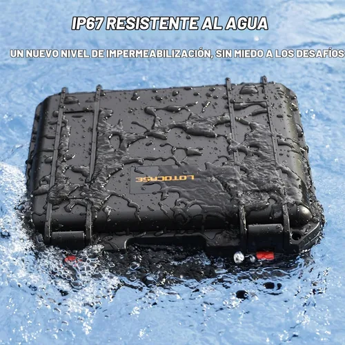 Vista 5 de Funda para llave de impacto y dinamométrico Dewalt - Caja de herramientas dura impermeable para juego Dewalt, bolsa de kit combinado de herramientas