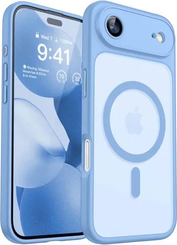 Vista 149 de CANSHN Funda magnética compatible con iPhone Air (6.5 pulgadas), mejorada [protección completa de la cámara] [compatible con Magsafe]