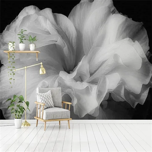 Vista 14 de Murales de pared 3D para techo, cielo azul y nubes blancas, papel tapiz panorámico extraíble, con ondas de nube, adecuado para decoración del hogar