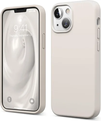 Vista 13 de elago Funda de silicona líquida prémium para iPhone 13 Mini, color negro