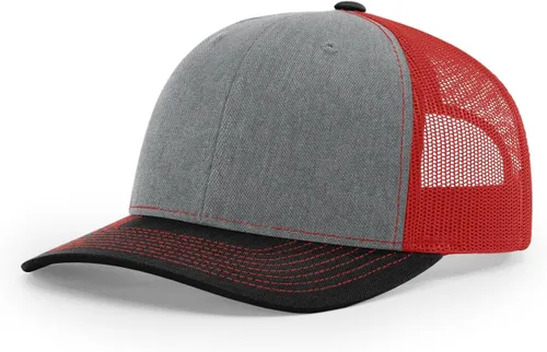Vista 145 de Richardson 112 Gorra de Camionero - Gorra Snapback Ajustable Premium - Gorras Richardson en Blanco de Seis Paneles Estructurados Árbol real Max 7