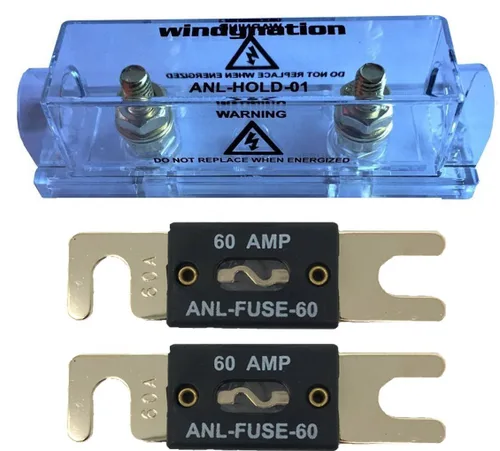 Vista 11 de WindyNation Soporte de fusible ANL + fusible (2 piezas 30A)
