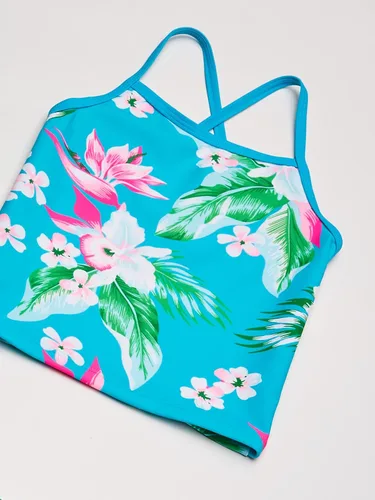Vista 3 de Kanu Surf Tankini Melanie Beach Sport de 2 piezas UPF 50+ para niña