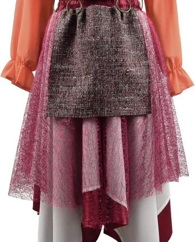 Vista 5 de Disfraz de Mary Sanderson para mujer, para Halloween, cosplay, camisa de manga larga, chaleco, conjunto completo