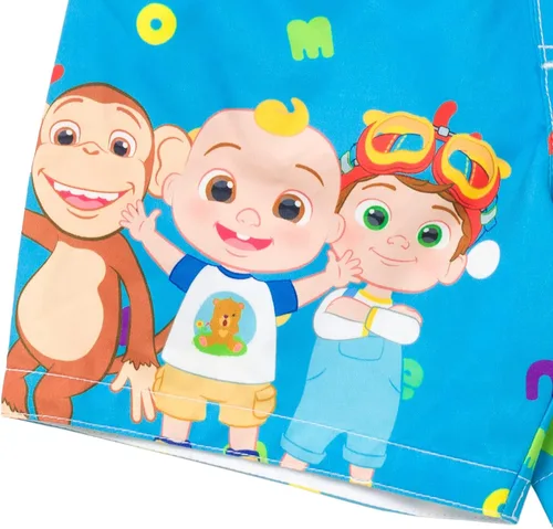 Vista 5 de CoComelon Nico Tomtom Cody JJ - Traje de baño para bebés y niños pequeños