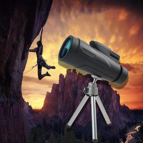 Vista 6 de Monocular Telescope, 12x50 Monocular Telescope, High Power HD Monocular Scope with Phone Adapter and Tripod Life Waterproof BAK4 Prism Lens