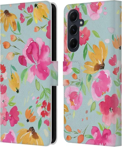 Vista 107 de Head Case Designs Officially Licensed Ninola Butterfly Nature Spring Floral Leather Wallet Case Compatible with Samsung Galaxy A07 4G