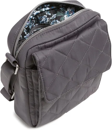 Vista 2 de Bolso cruzado pequeño de sarga de rendimiento para mujer