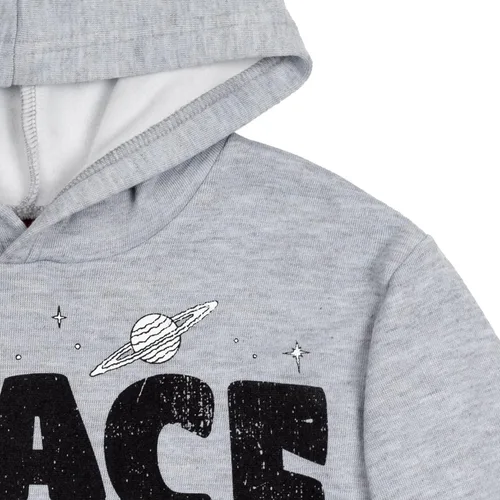 Vista 4 de PEANUTS Woodstock Snoopy - Sudadera con capucha de forro polar para niños pequeños y grandes