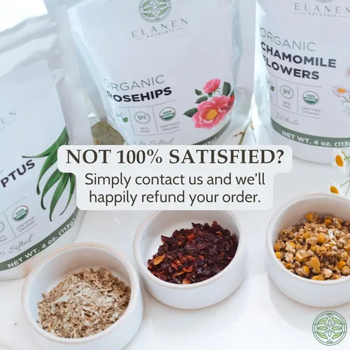 Vista 9 de Elanen Naturals Raíz de zarzaparrilla orgánica de 1 libra (16 onzas), té de sarsaparrilla indio orgánico certificado por USDA, hemidesmus indicus