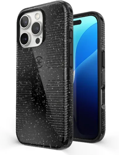 Vista 15 de Speck Funda transparente para iPhone 14 Plus, protección contra caídas, resistente a los arañazos, diseñada para MagSafe Slim iPhone 14 Plus de 6.7