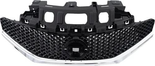Vista 20 de Garage-Pro Conjunto de Parrilla Frontal para Nissan Frontier 1998-2000, Cáscara Cromada, Inserción Negra, Accesorios Nissan Frontier, NI1200183