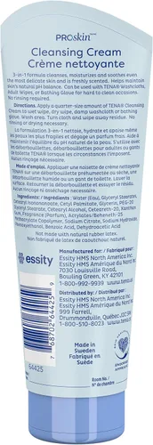 Vista 7 de TENA ProSkin Crema Limpiadora Crema Sin Enjuague Tubo De Lavado Corporal Suave Aroma 8.5 oz 64425 1 Ct
