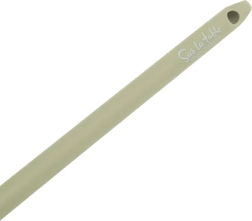 Vista 5 de Sur La Table Kitchen Essential Mealcraft - Cuchara de silicona, color verde enebro Verde enebro (Silicona)