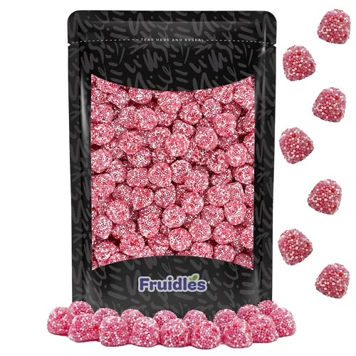 Vista 9 de Fruidles Sour Flowers Gummy Candy, deliciosas gomitas de sabores de frutas recubiertas de azúcar (1 libra)