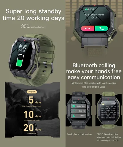 Vista 7 de PASNEW Relojes