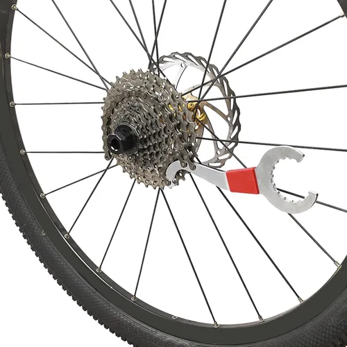 Vista 8 de Kit de herramientas de reparación de bicicletas de 6 piezas, herramienta de extracción de casete de bicicleta, herramientas de extracción