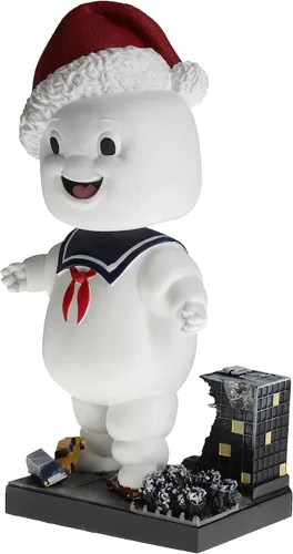 Vista 2 de Royal Bobbles Christmas Ghostbusters Stay Puft - Estatua coleccionable de Bobblehead