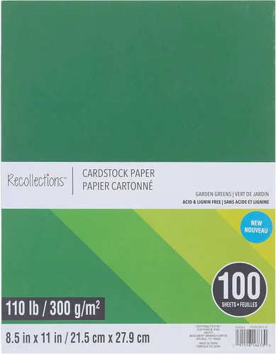 Vista 12 de Recollections 100 hojas de papel de cartulina negro pesado de 8.5 x 11 pulgadas, papel sin ácido ni lignina para álbumes de recortes, artes