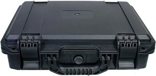 Vista 3 de Maleta rígida impermeable de 14 pulgadas con inserto de espuma personalizable DIY (Interior de 13 x 9.8 x 3.3 pulgadas)