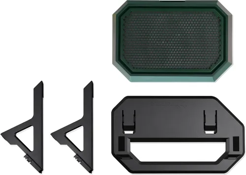 Vista 25 de Thermaltake Carcasa ATX Tower 600 negra de media torre; 3 paneles de vidrio templado; soporte de placa base de conector oculto; ranuras PCI-e