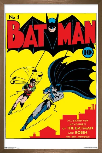 Vista 7 de Trends International DC Comics - Póster de pared de Batman con portada #1, 22.375 x 34 pulgadas, versión premium sin marco