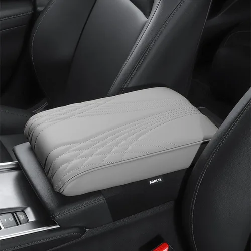 Vista 9 de Funda para consola central de automóvil, cojín de espuma viscoelástica para reposabrazos de automóvil, almohadilla para reposabrazos de automóvil