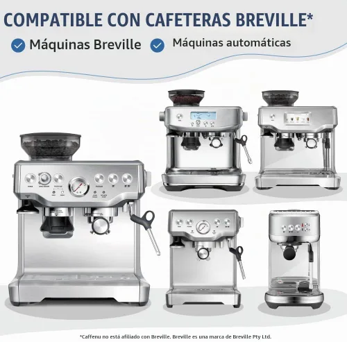 Vista 7 de Caffenu Breville - Kit de descalcificador de 2 usos y 10 tabletas de limpieza compatibles